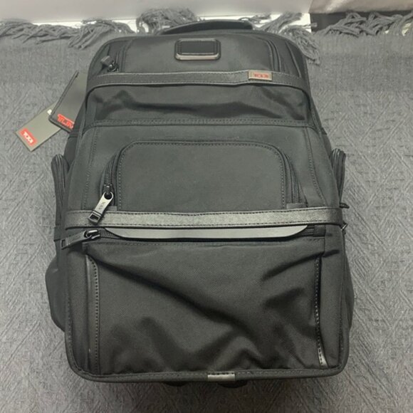 TUMI Alpha³ Expandable Backpack - Ballistic Nylon - Executive Travel Ready - Picture 1 of 6